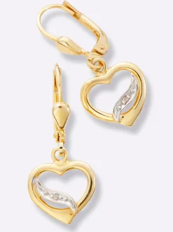 Schmuck| Ohrhänger Silbervergoldet925