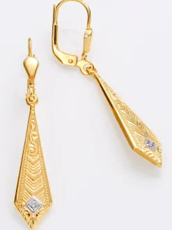 Schmuck| Ohrhänger Gelbgold375