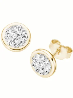 Schmuck| Ohrstecker Silbervergoldet925