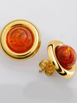 Schmuck| Ohrstecker Silbervergoldet925