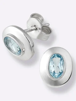 Schmuck| Ohrstecker Weißgold375