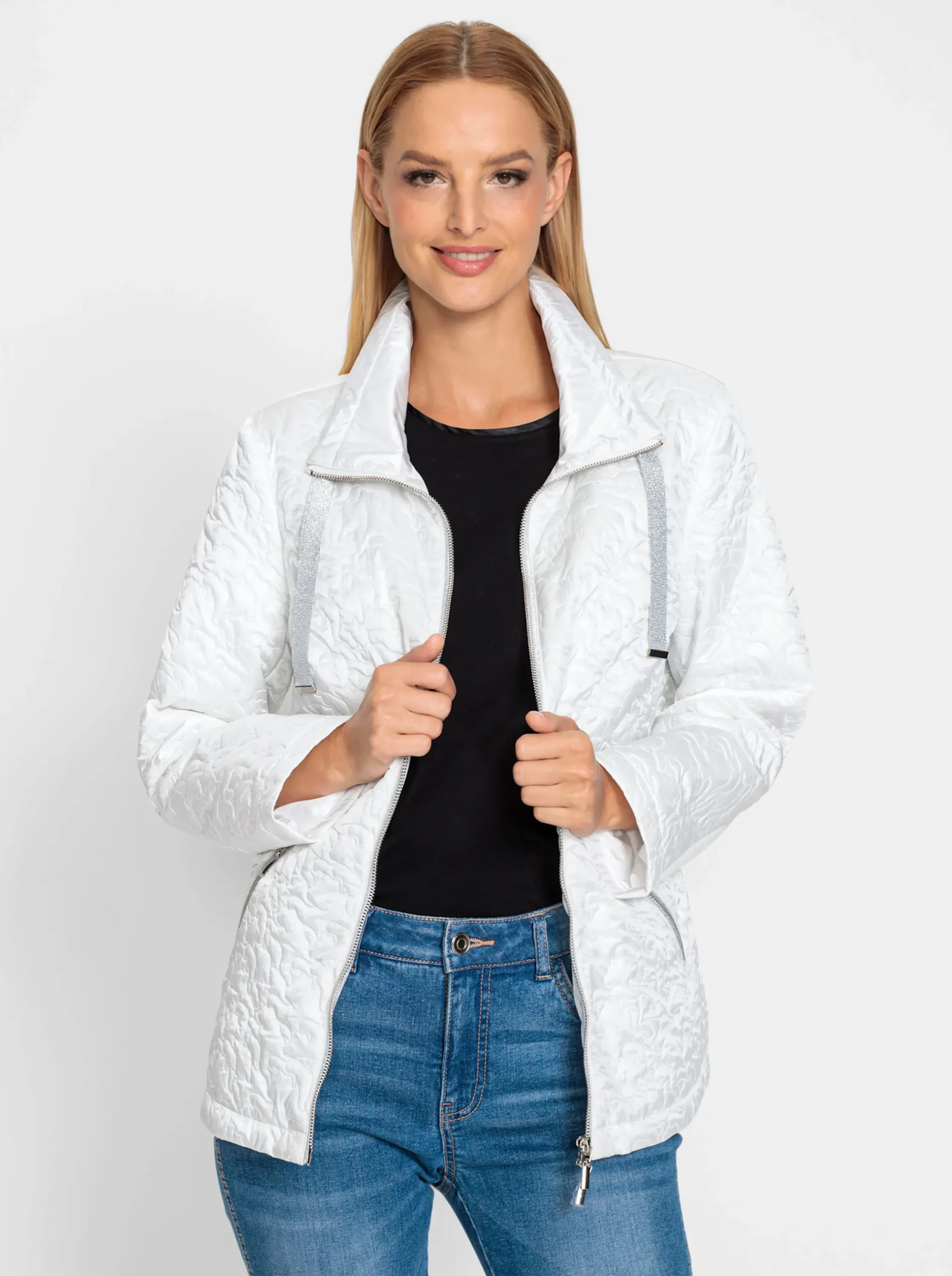 Jacken|heine Outdoorjacke weiß