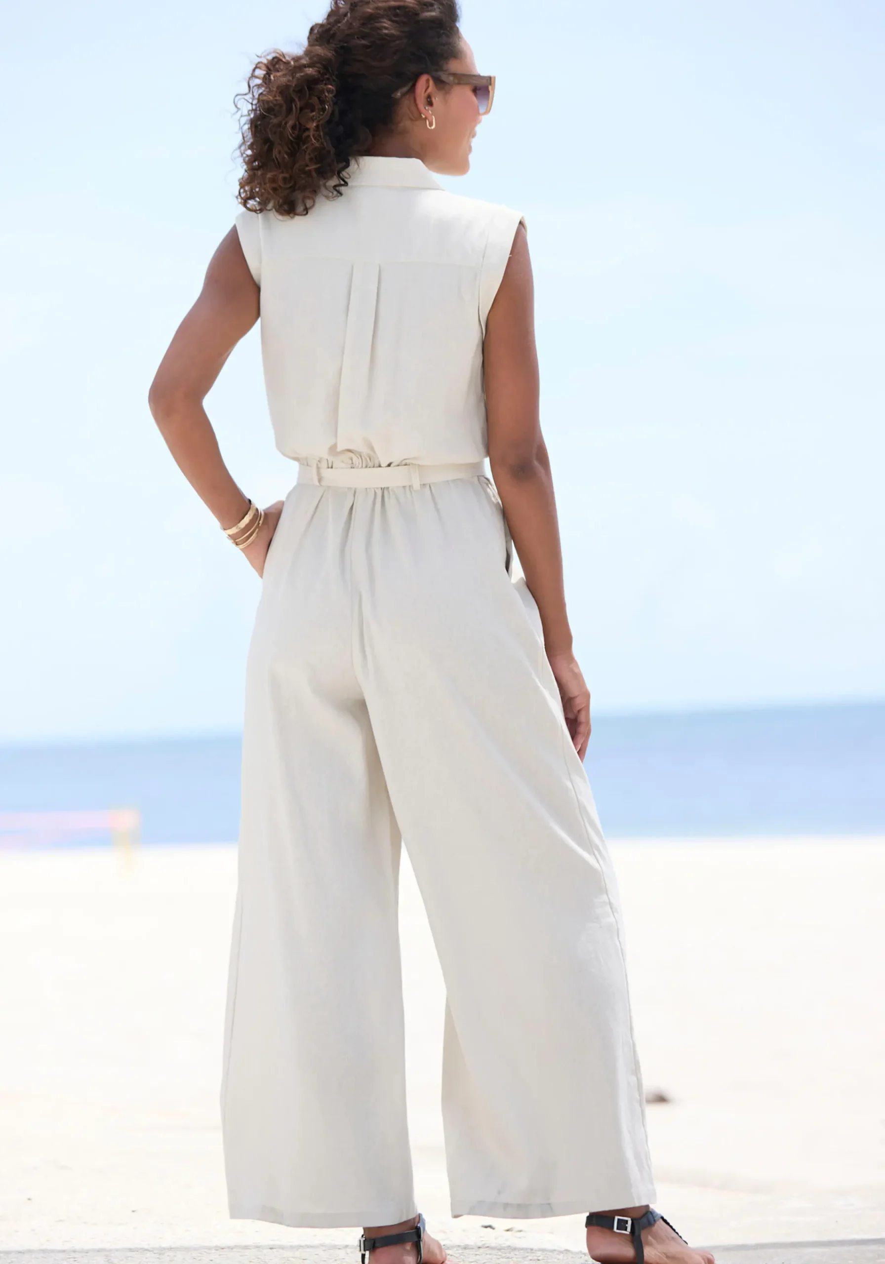 Strandmode|Overalls|Buffalo Overall sand