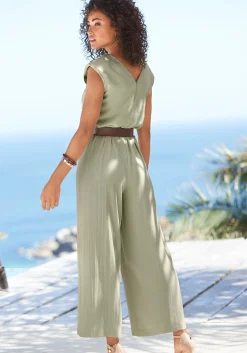 Overalls|LASCANA Overall lindgrün