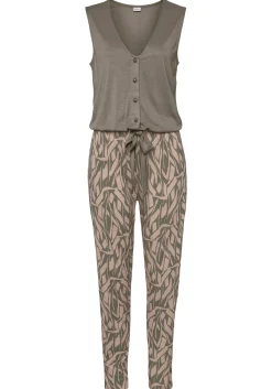 Overalls|Buffalo Overall khaki-sandbedruckt
