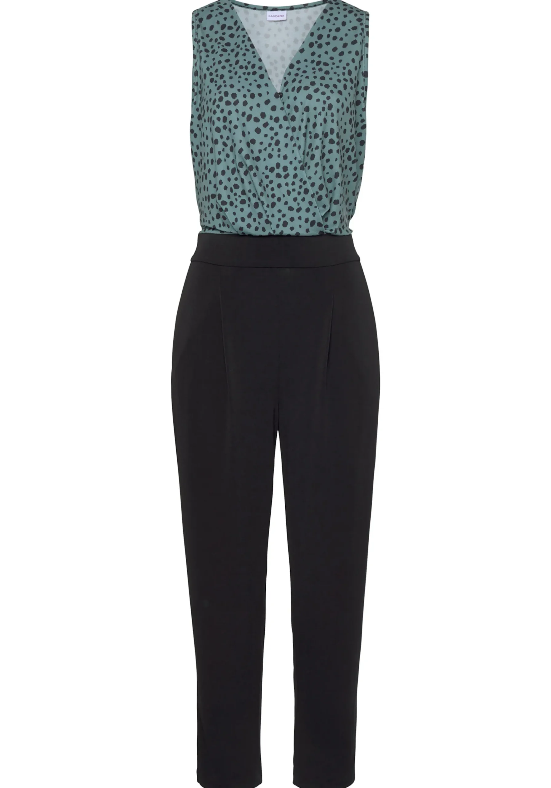Overalls|LASCANA Overall grün-schwarz