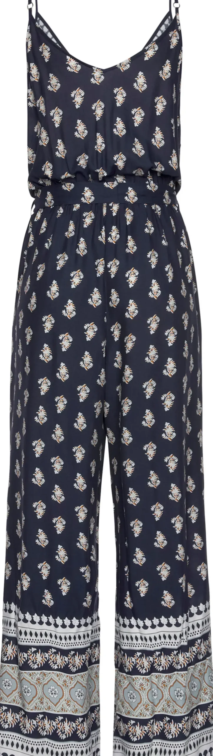 Strandmode|Vivance Overall blau-bedruckt