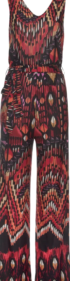 Strandmode|Buffalo Overall rot-bedruckt
