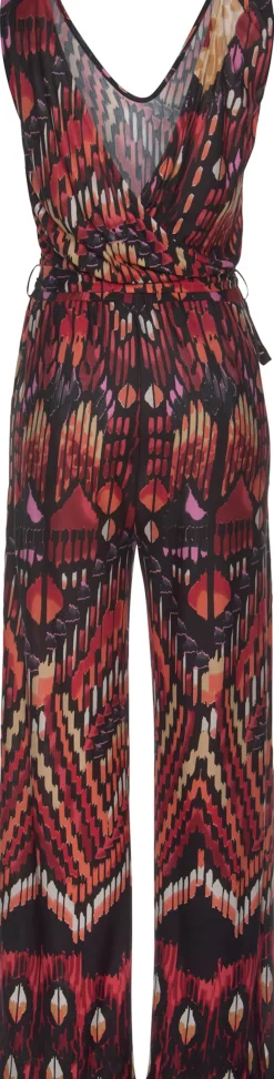 Strandmode|Buffalo Overall rot-bedruckt