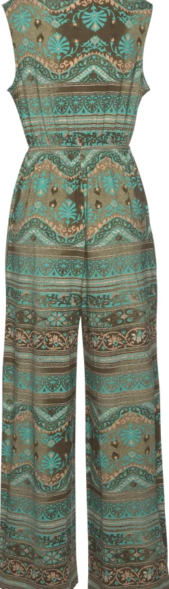 Strandmode|Overalls|LASCANA Overall türkis-bedruckt
