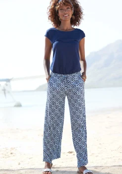 Overalls|LASCANA Overall blaubedruckt
