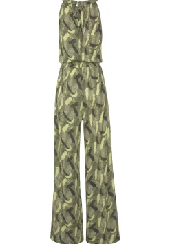 Overalls|s.Oliver Overall grünbedruckt