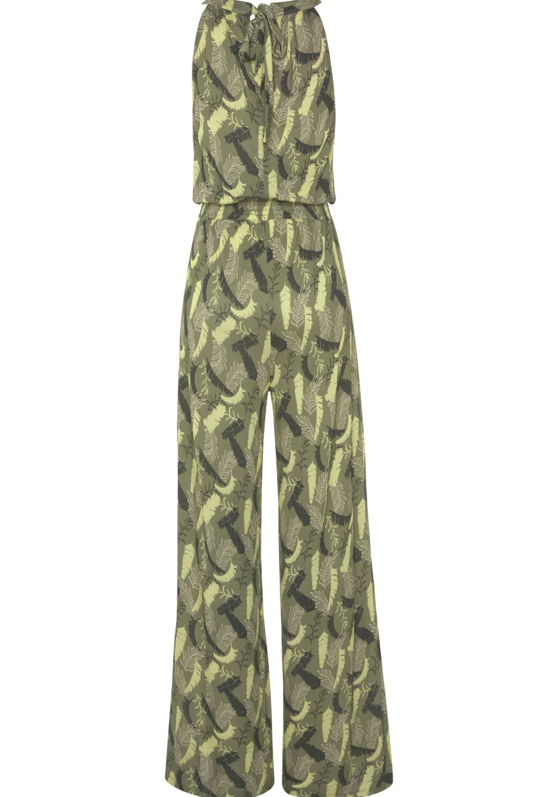 Overalls|s.Oliver Overall grünbedruckt