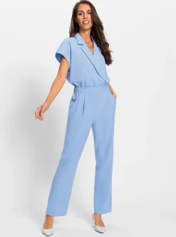 Overalls|heine Overall mit Druckkopf-Verschluss himmelblau