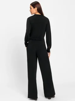 Overalls|heine Overall mit Langarm zum Krempeln schwarz