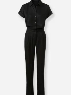 Overalls|heine Overall mit verdecktem Reißverschluss schwarz