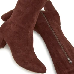 Stiefel|LASCANA Overkneestiefel dunkelbraun