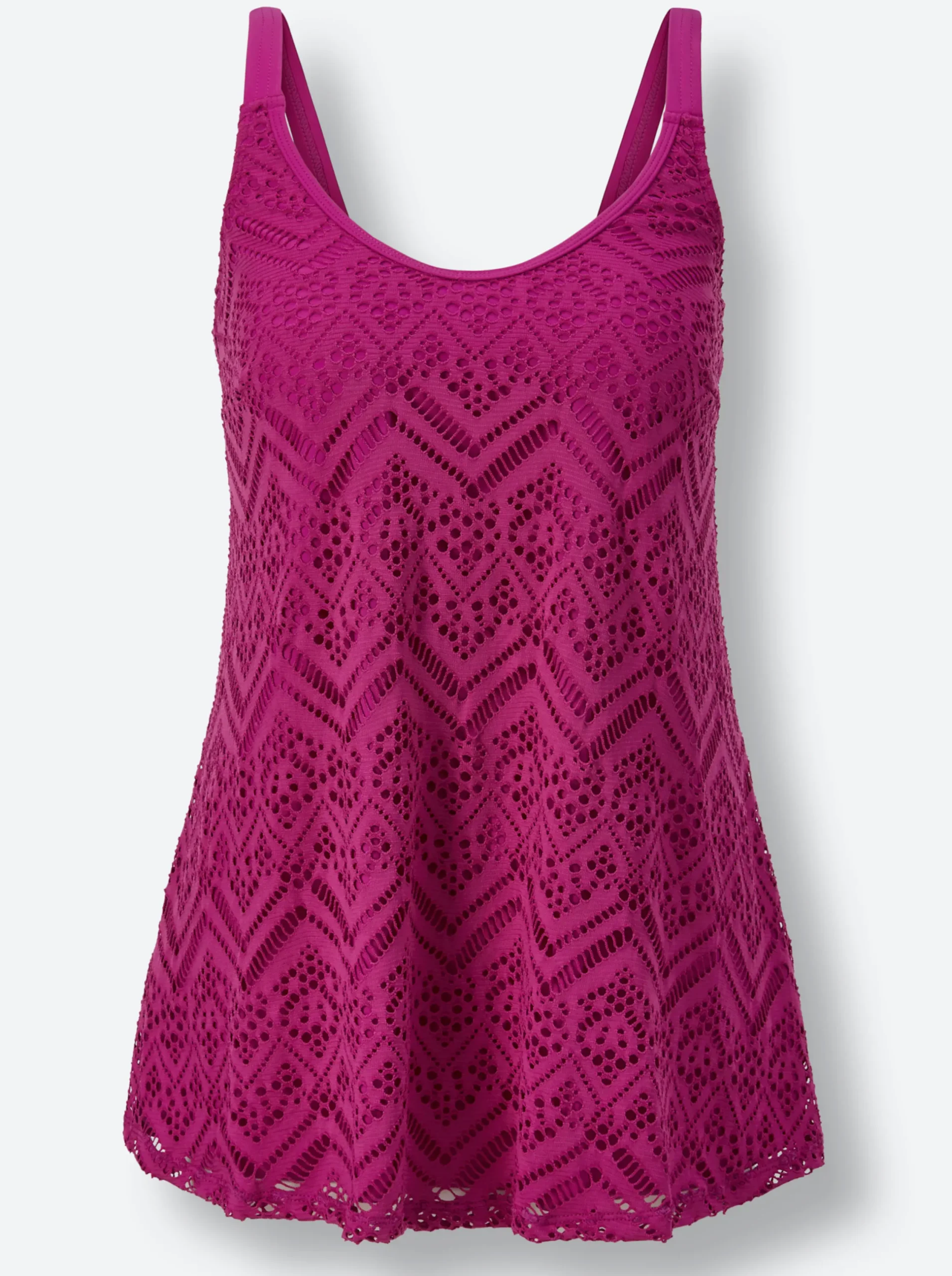 Tankinis|feel good Oversized-Tankini-Top magenta
