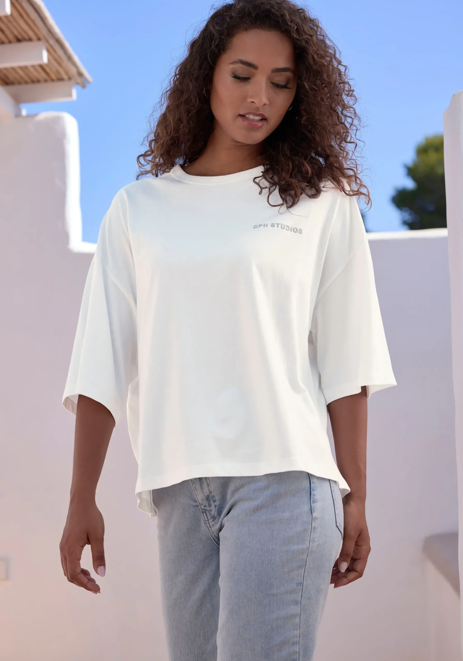 Shirts| Oversize-Shirt brightwhite
