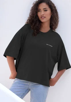 Shirts| Oversize-Shirt black