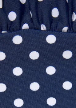 Tankinis|LASCANA Oversize-Tankini marine-weiß