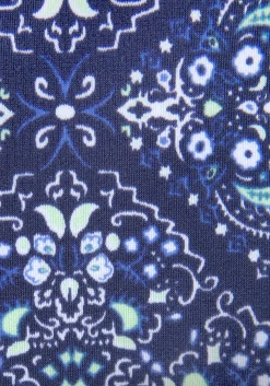 Tankinis|s.Oliver Oversize-Tankini marine-bedruckt