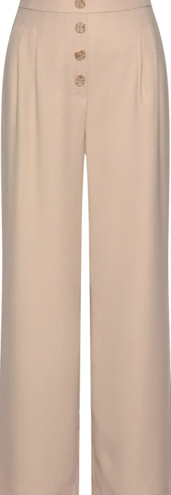 Strandmode|Hosen|LASCANA Palazzohose camelfarben