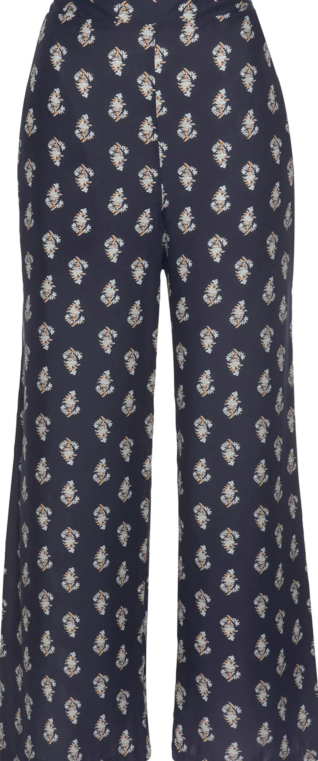 Hosen|Vivance Palazzohose blau-bedruckt
