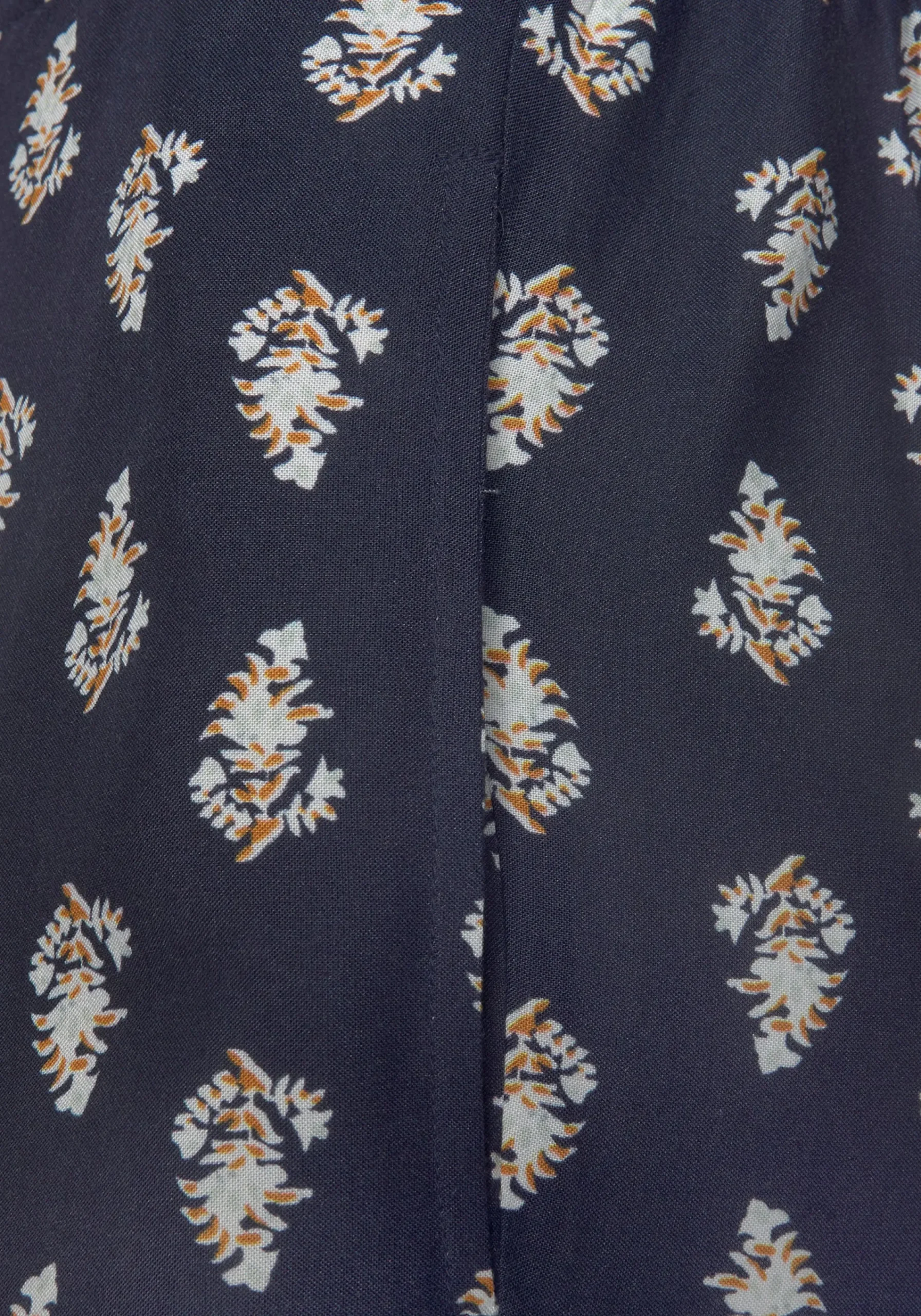 Hosen|Vivance Palazzohose blau-bedruckt