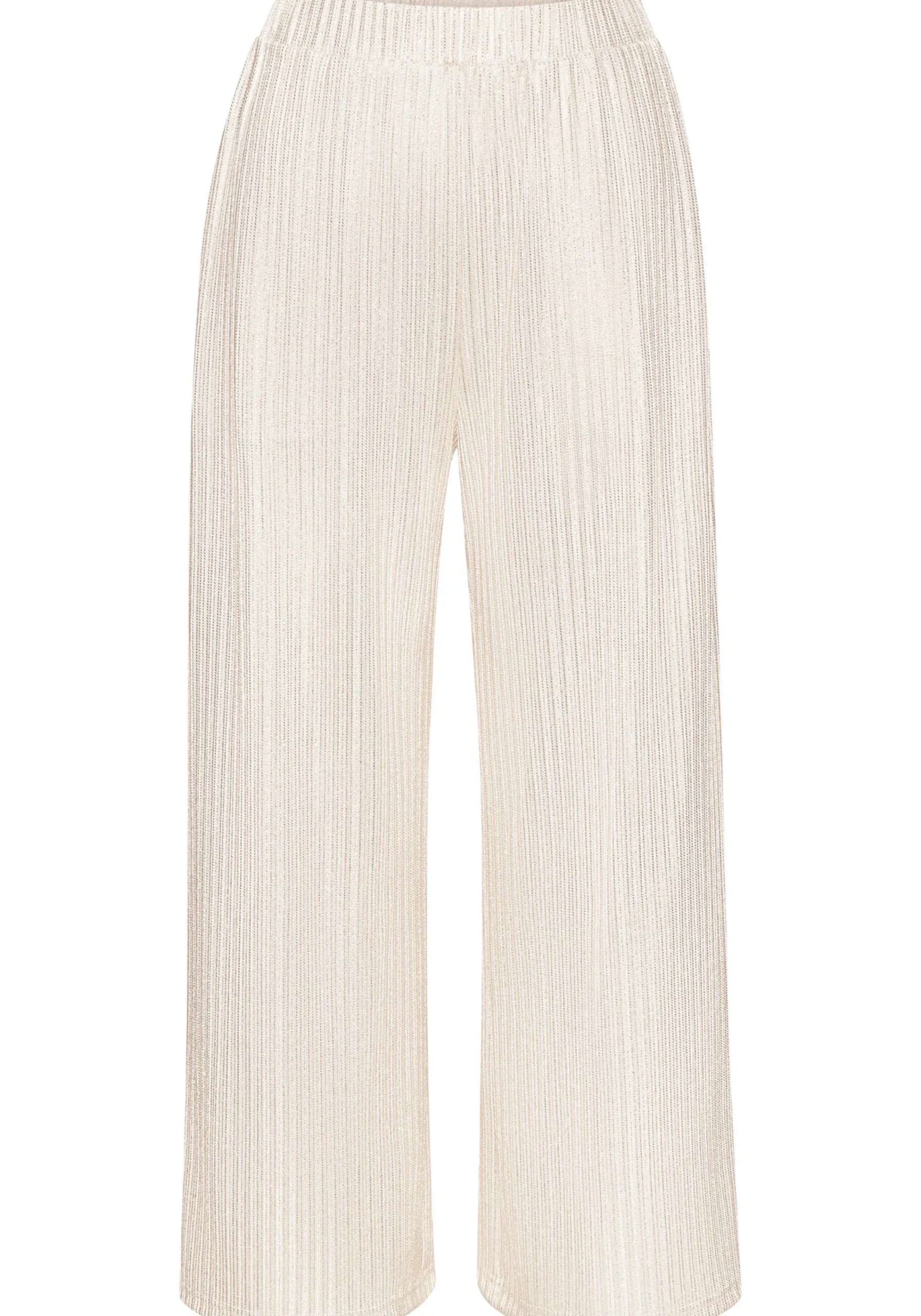 Strandmode|Hosen|LASCANA Palazzohose beige-goldfarben