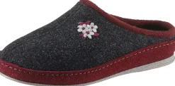 Hausschuhe|Schawos Pantoffel anthrazit