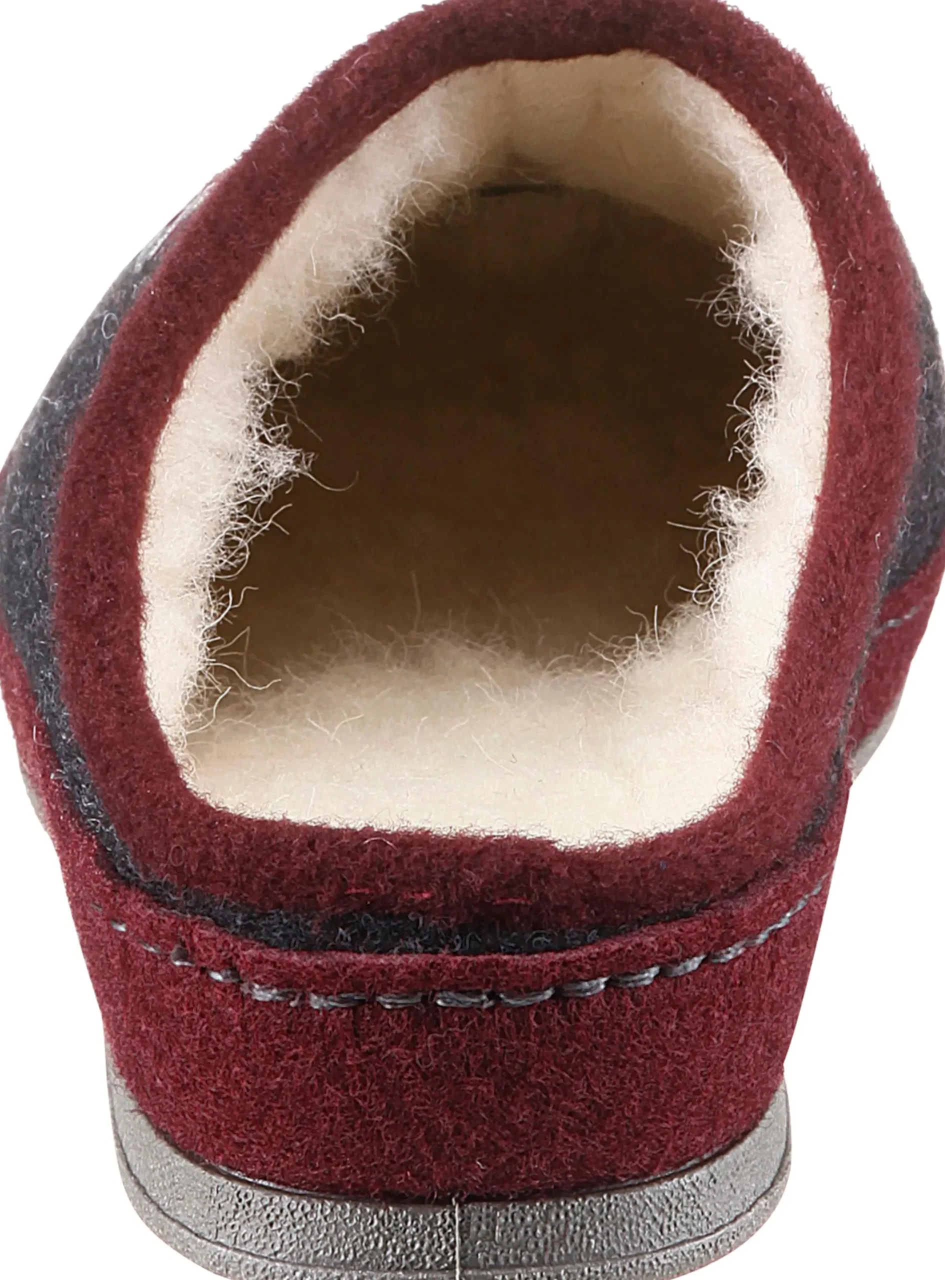 Hausschuhe|Schawos Pantoffel anthrazit
