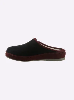 Hausschuhe|Schawos Pantoffel schwarz