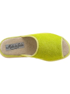 Hausschuhe| Pantoffel pistazie