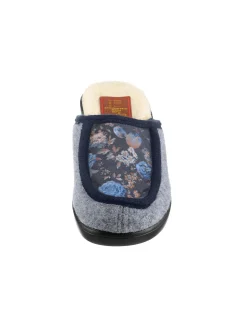 Hausschuhe|Schawos Pantoffel grau