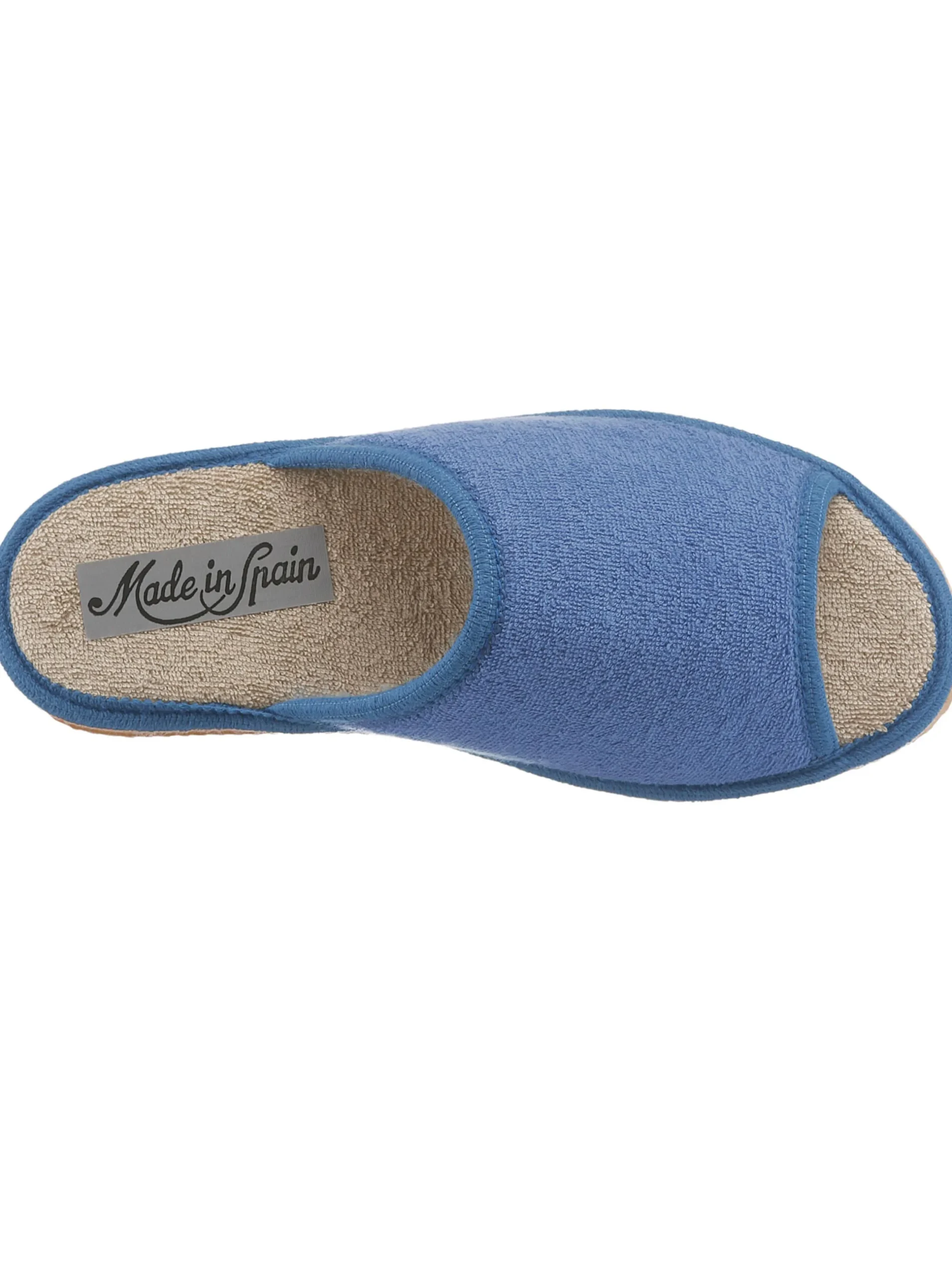 Hausschuhe| Pantoffel blau+marine