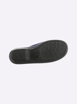 Hausschuhe|Schawos Pantoffel marine