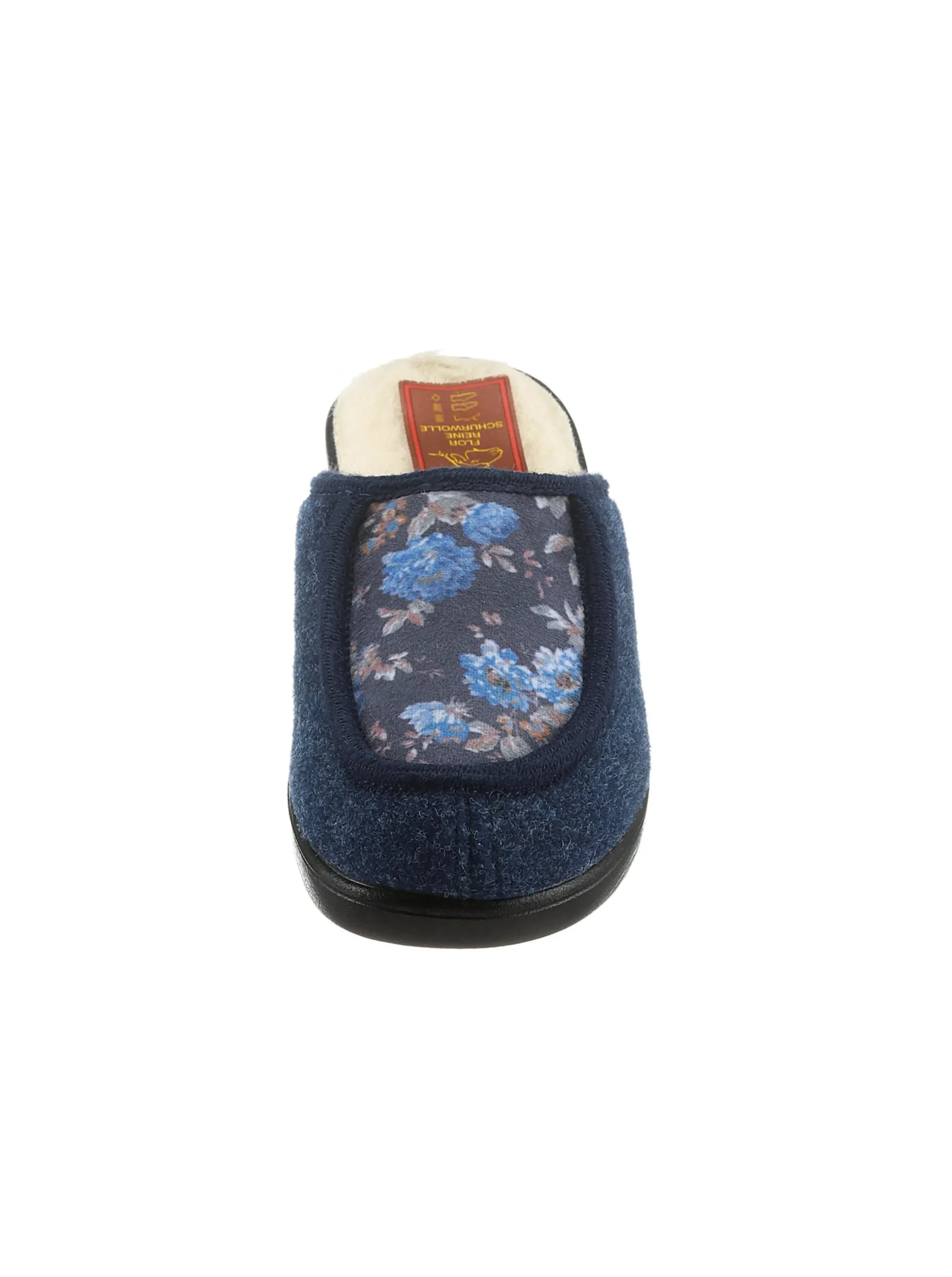 Hausschuhe|Schawos Pantoffel marine