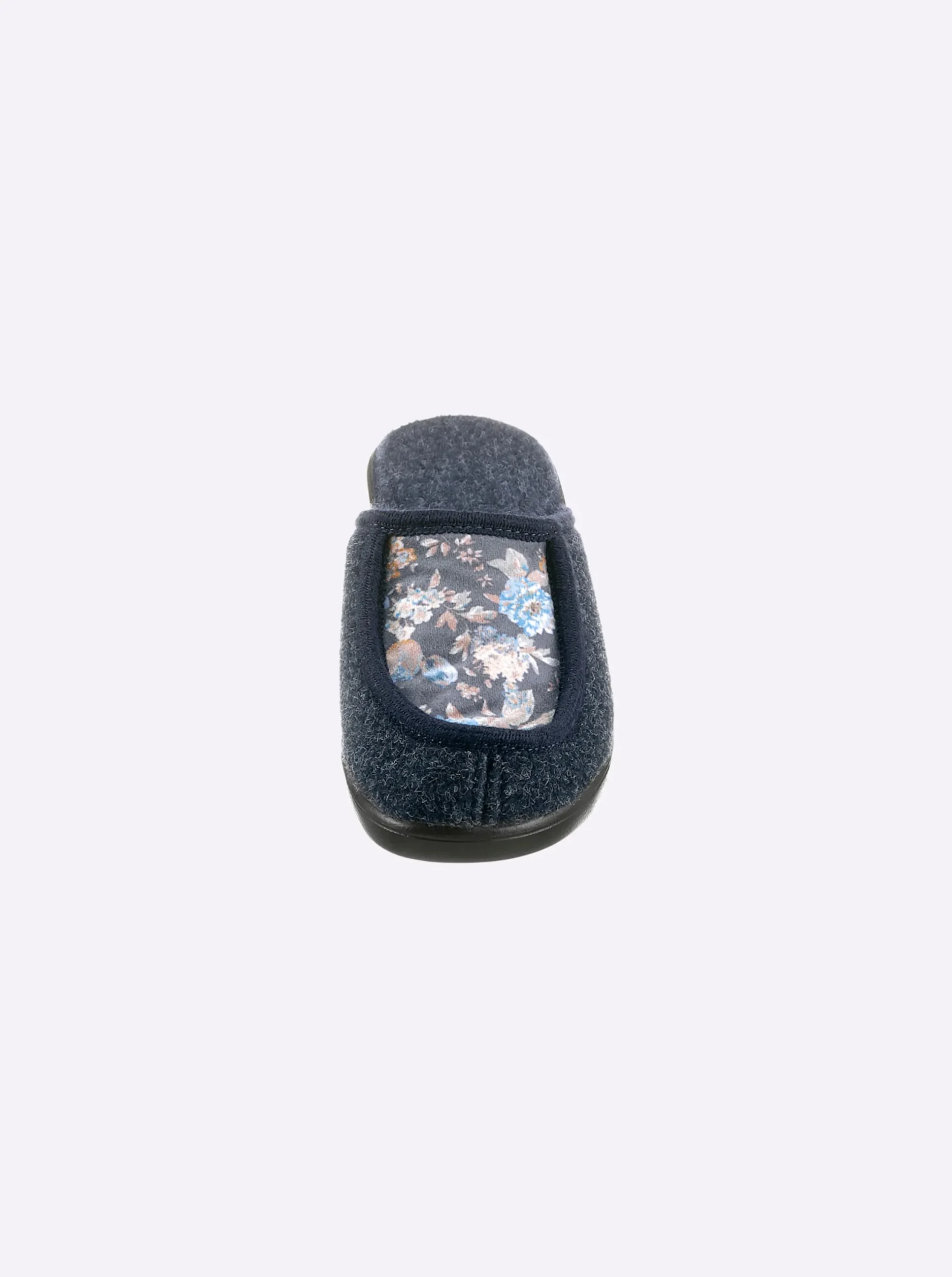 Hausschuhe|Schawos Pantoffel marine