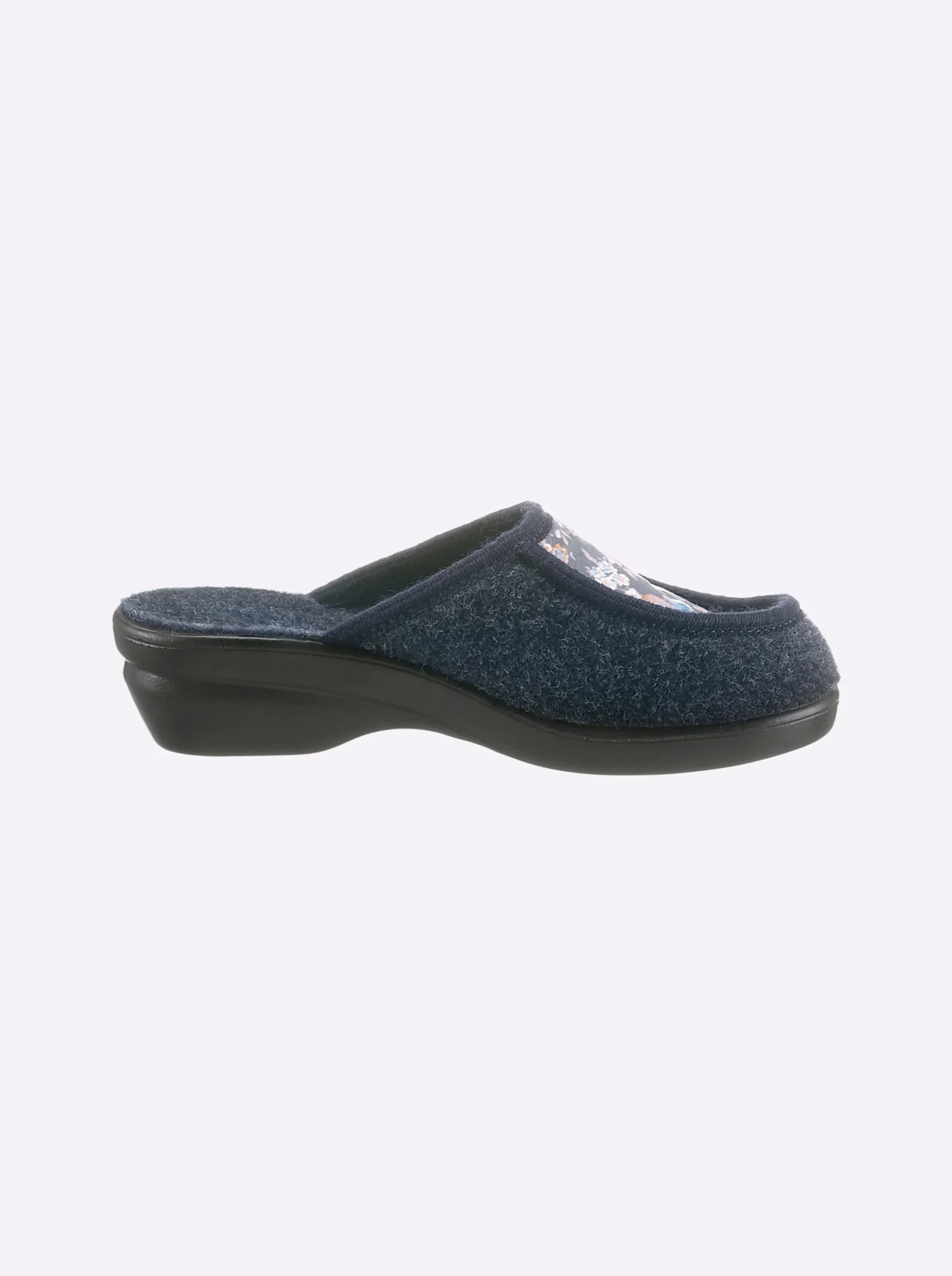 Hausschuhe|Schawos Pantoffel marine
