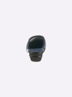 Hausschuhe|Schawos Pantoffel marine