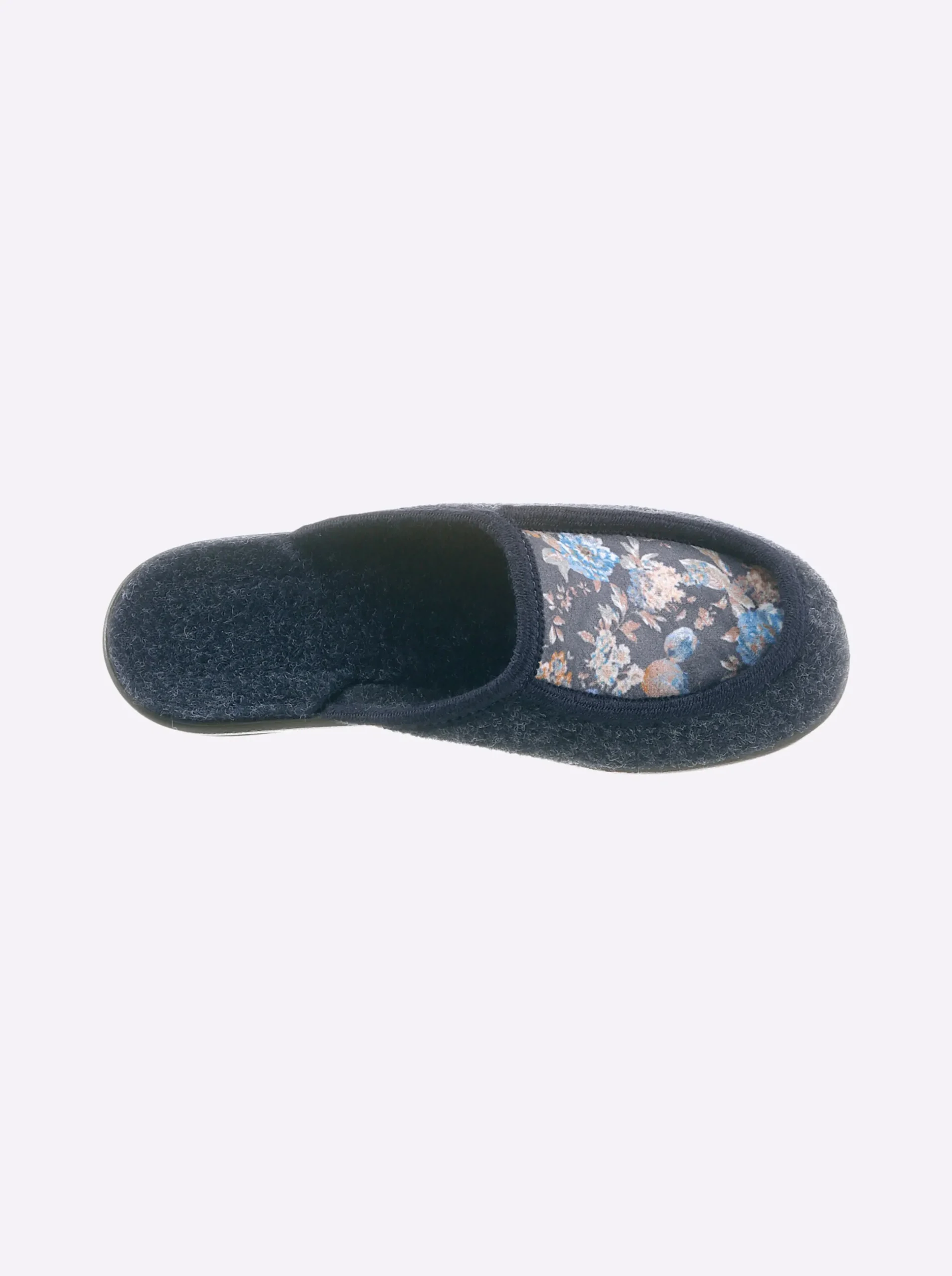 Hausschuhe|Schawos Pantoffel marine
