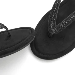 Pantoletten|Vivance Pantolette schwarz