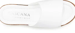 Pantoletten|LASCANA Pantolette weiß