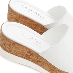 Pantoletten|LASCANA Pantolette weiß