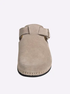 Pantoletten|Dr. Feet Pantolette taupe