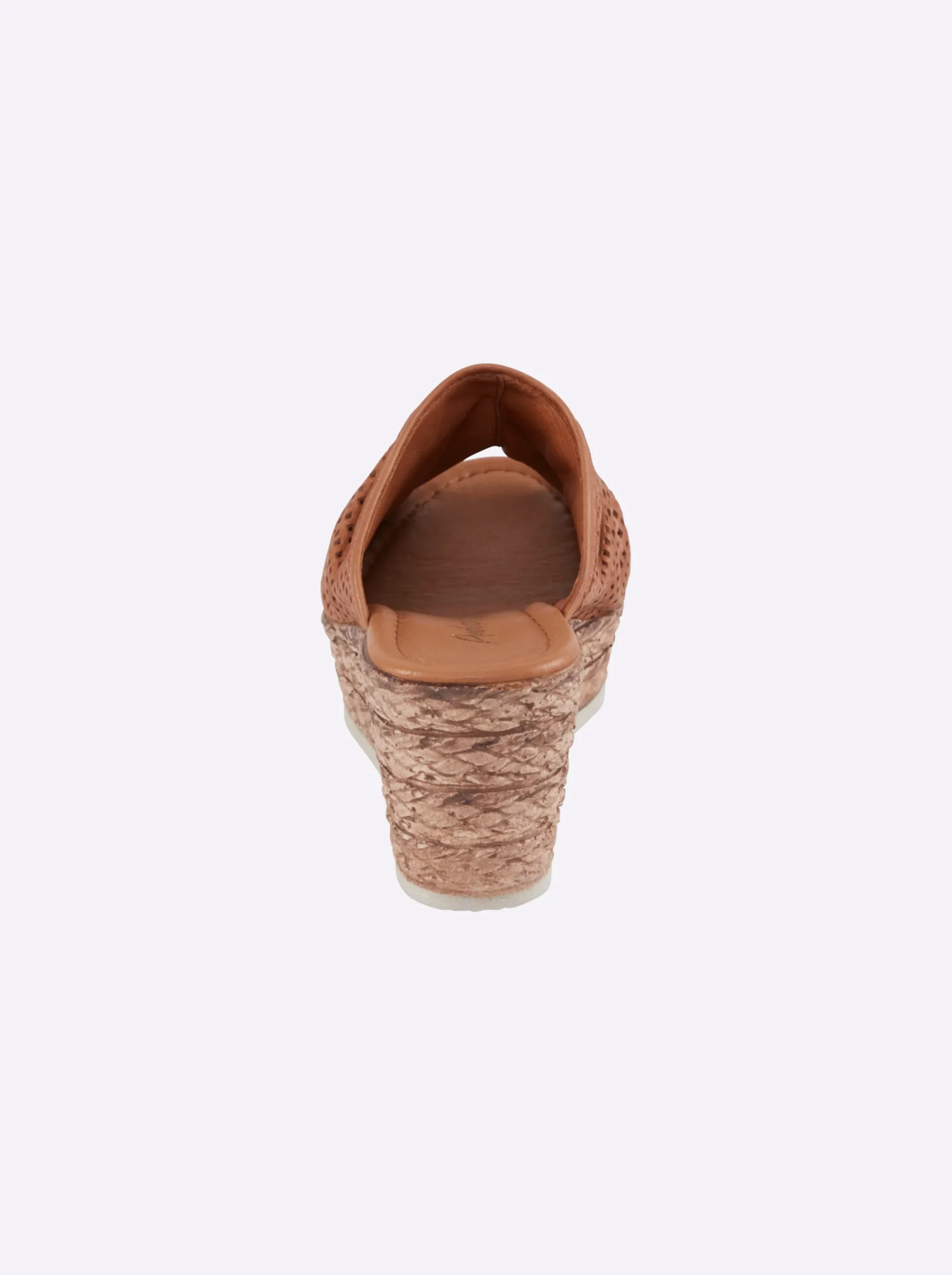 Pantoletten|Andrea Conti Pantolette camel