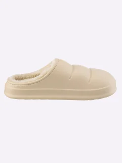 Pantoletten|heine Pantolette beige