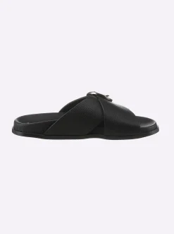 Pantoletten|heine Pantolette schwarz