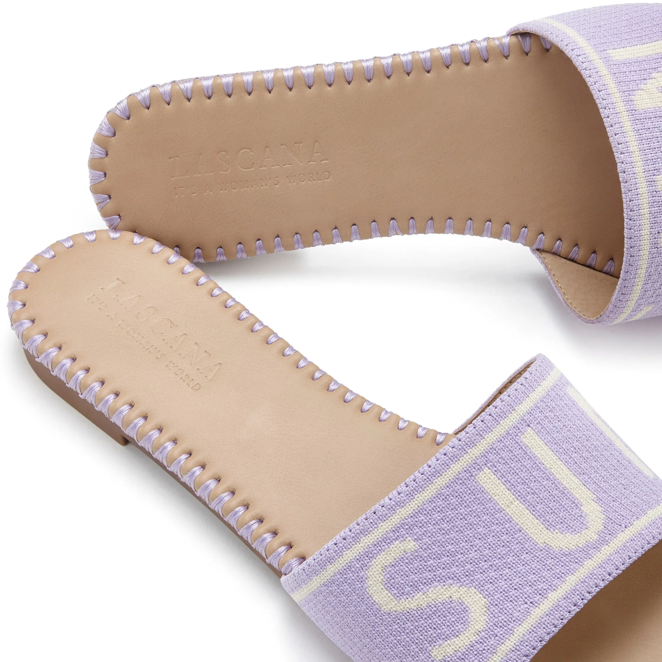 Pantoletten|LASCANA Pantolette flieder